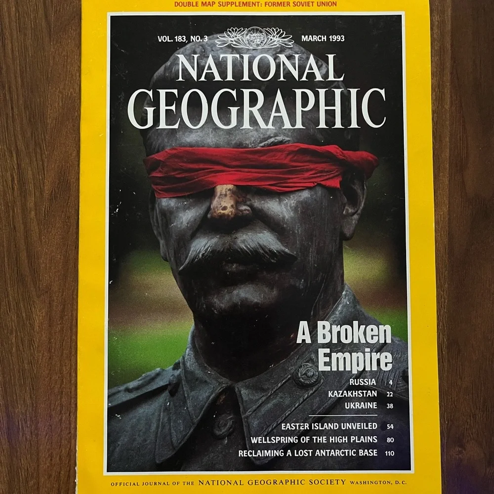 4 National Geographic Magazines from 1993/94 - Picture 4 of 9